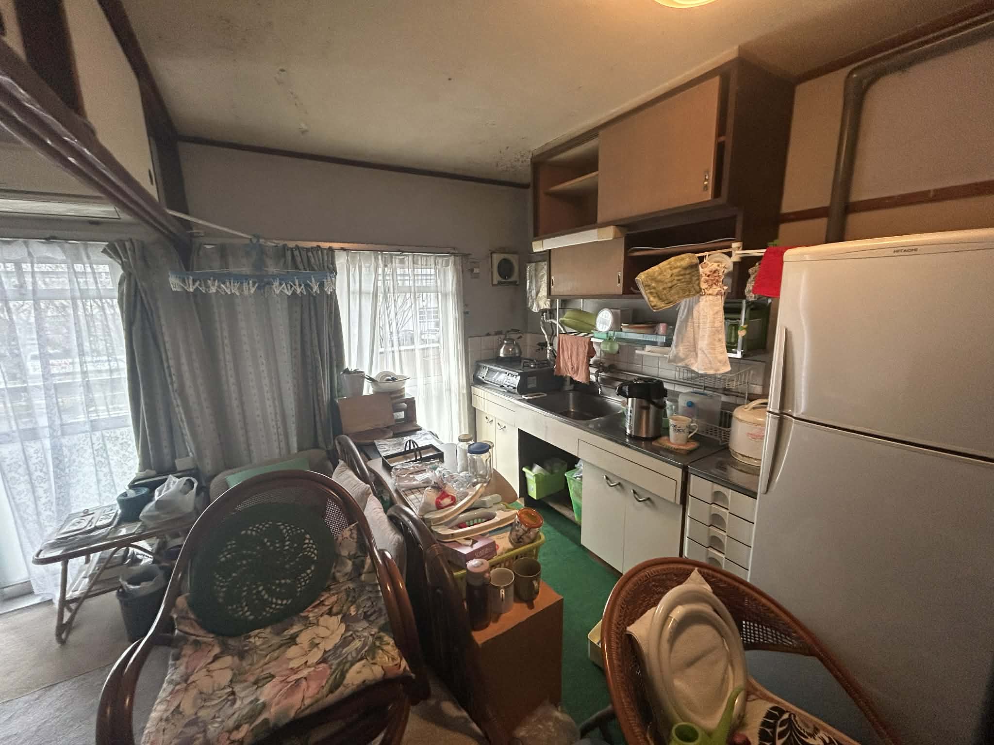 整理前の台所